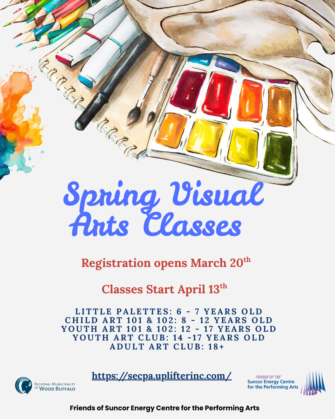 Spring Art Classes 2026