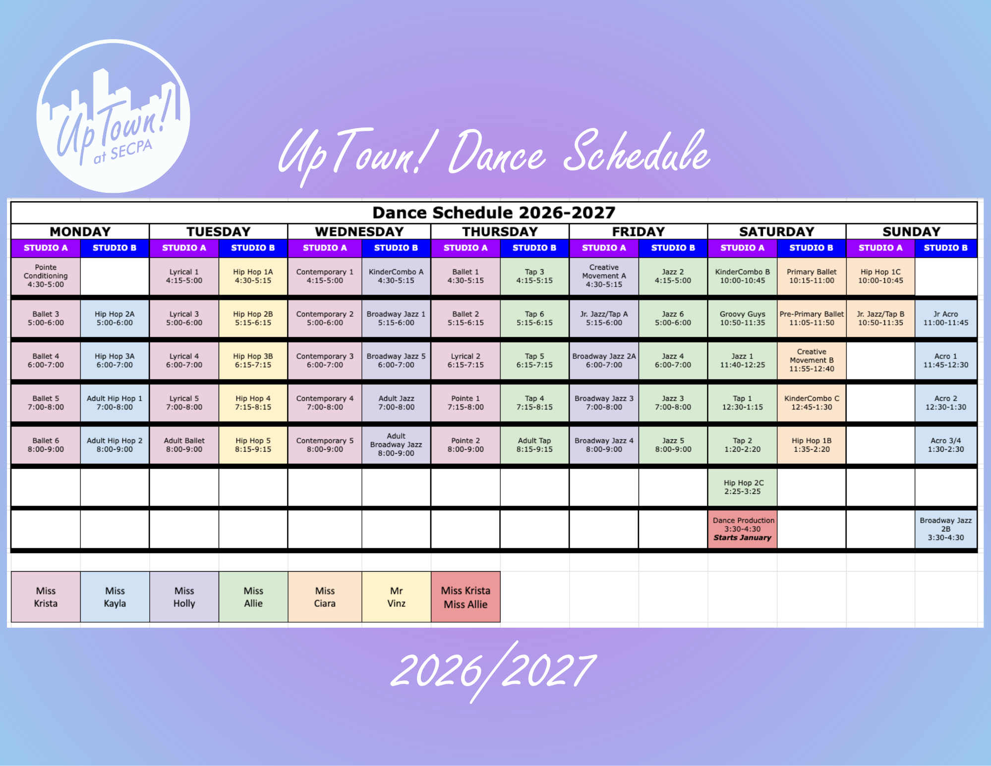 20262027 Dance Schedule V2.5